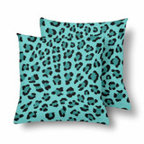 18" x 18" Throw Pillows (2) - Custom Leopard Pattern