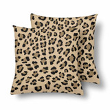 18" x 18" Throw Pillows (2) - Custom Leopard Pattern