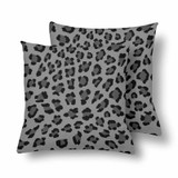 18" x 18" Throw Pillows (2) - Custom Leopard Pattern