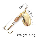 Spinner Bait Bass Bait Fishing Lure