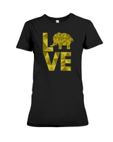 Elephant Love T-Shirt - Yellow