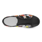 #Rossolini1# BALLIN Black Bottom Velcro Canvas Kid's Shoes (Model 008)