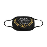 #Rossolini1# Respect Mouth Mask in One Piece (2 Filters Included) (Model M02)