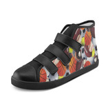 #Rossolini1# BALLIN Velcro High Top Canvas Kid's Shoes (Model 015)