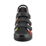 #Rossolini1# BALLIN Velcro High Top Canvas Kid's Shoes (Model 015)