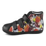 #Rossolini1# BALLIN Velcro High Top Canvas Kid's Shoes (Model 015)