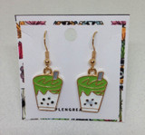 Boba Tea Earrings