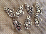 10pcs Wholesale Monkey See No Evil Charm, Hear No Evil Charms, Speak No Evil Charms