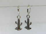 Cactus Huggie Earrings