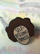 Selfrescuing princess Pin wholesale Enamel Pin