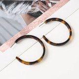 Acetate Tortoise Shell earrings