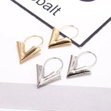 Geometric Triangle Earrings, Boho Earrings