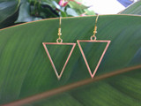 TRIANGLE EARRINGS, Geometric Earring Wholesale