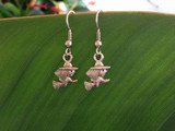 Witch on a Broom Earrings