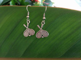 Tennis Racket Earrings, Sports Earrings