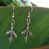 Traveler Earrings, Globe Earrings, Plane Earrings