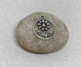 12 Daisy charm, Flower Girl Charm Wholesale