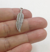 15 Feather Charm Boho Charm Wholesale