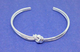 Bridesmaid Gifts, Love Knot Bangle
