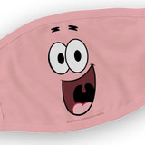 SpongeBob SquarePants Patrick Big Face Washable Face Mask