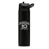 SpongeBob SquarePants Winking 20th Anniversary Laser Engraved SIC Water Bottle