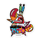 Mr. Krabs Britto Sticker