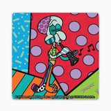 SpongeBob SquarePants Britto Coaster Set of 4- SpongeBob, Patrick, Squidward, Mr. Krabs