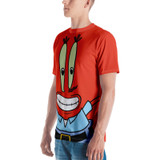 Mr. Krabs Big Face Short Sleeve T-Shirt