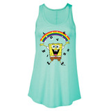 SpongeBob SquarePants Love Wins Women's Flowy Tank Top