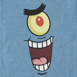 Plankton Big Face Short Sleeve T-Shirt