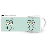 Squidward Big Face 11 oz Mug