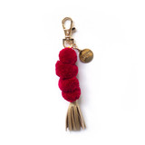 THE DETAILS POM POM KEYCHAIN THE DETAILS POM POM KEYCHAIN