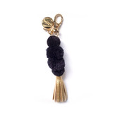 THE DETAILS POM POM KEYCHAIN THE DETAILS POM POM KEYCHAIN