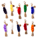 THE DETAILS POM POM KEYCHAIN THE DETAILS POM POM KEYCHAIN
