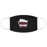 Fabric Face Mask - Lips