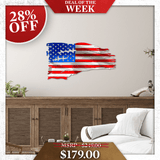 30" Distressed Battle Flag (Funnel - Promotion)