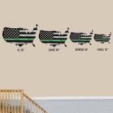 US Conus Flag - Military