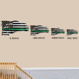 Distressed Military Flag
