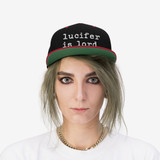Lucifer Is Lord Flat Bill Hat