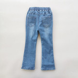 Hearts Floral Soft Denim Jeans