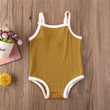 Solid Color One Piece Swimsuit