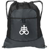 Leviathan Cross Embroidered Pocket Cinch Pack