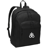 Leviathan Cross Embroidered Basic Backpack