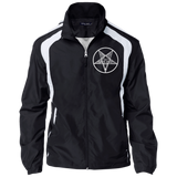 Sigil of Baphomet Embroidered Jersey-Lined Jacket