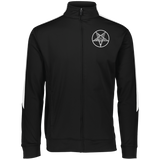 Sigil of Baphomet Embroidered Performance Colorblock Full Zip
