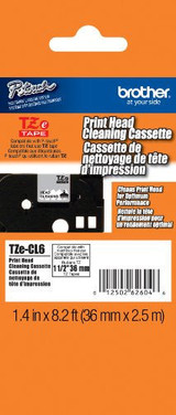 Brother Cleaning Tape 1-1/2 Inch - Retail Packaging, White (TZeCL6) - Retail Packaging