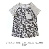 Dream the Day Away Camo Top