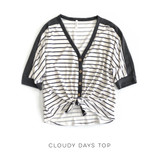 Cloudy Days Top