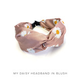 My Daisy Headband in Blush