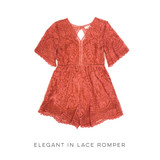 Elegant in Lace Romper